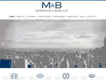 Tablet Screenshot of mb-llp.com